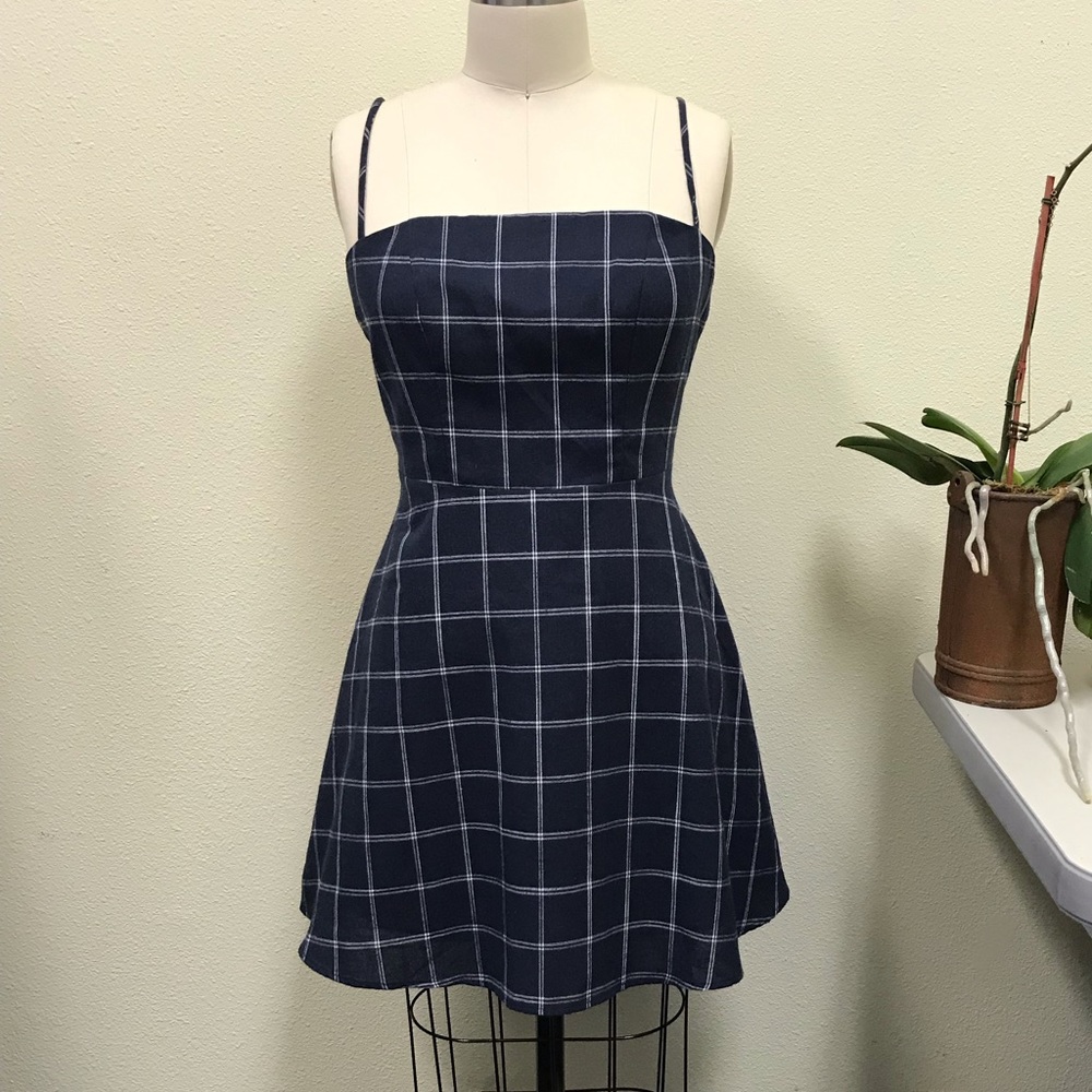 Plaid Dress